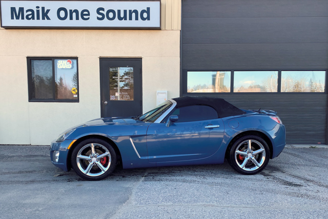 Pontiac 2007 Sky with professional window tint in North Bay